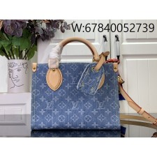 [88factory] 루이비통 온더고 PM 데님 스몰 M14633 19*11.5*25cm
