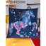AGG 로에베 꺄레 90 로브 레제르 스카프 ROBE LEGERE 90*90cm 네이비