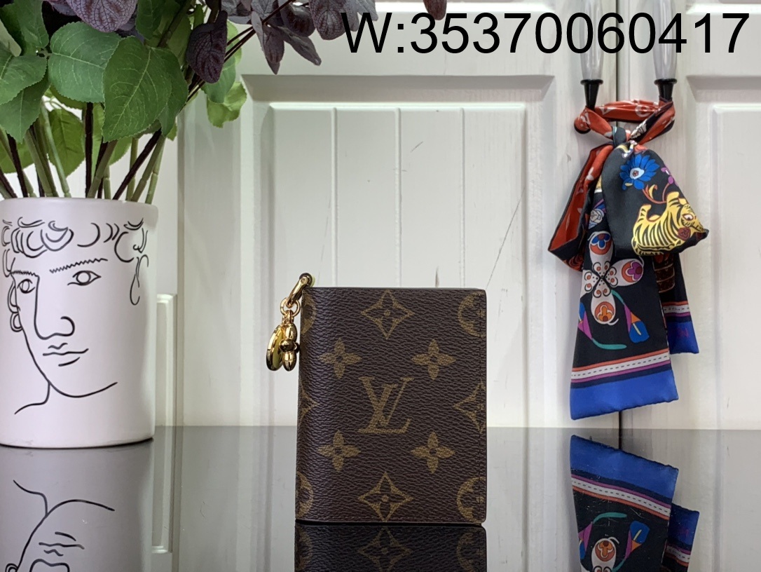 [88factory] 루이비통 LV 참 포켓 월릿 M14718 10*2.5*9cm 라이트 옐로우