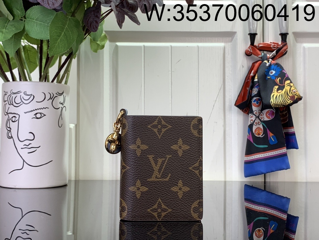 [88factory] 루이비통 LV 참 포켓 월릿 M14718 10*2.5*9cm 블루