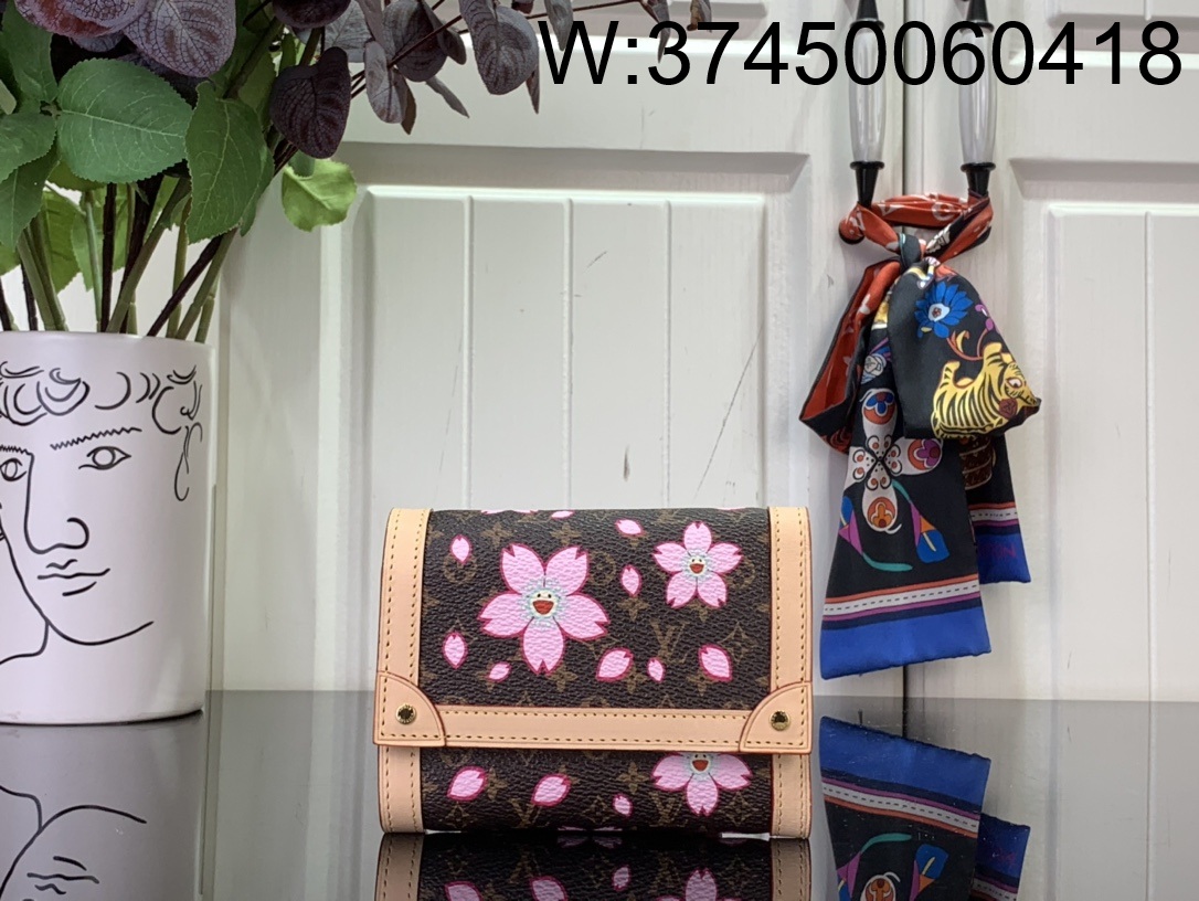 [88factory] 루이비통 LV x TM 빅토린 월릿 M13427 12*9.5*2.5cm
