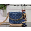 [88factory] 루이비통 나노 노에 데님 블루 M83043 17.5*8.8*20.5cm