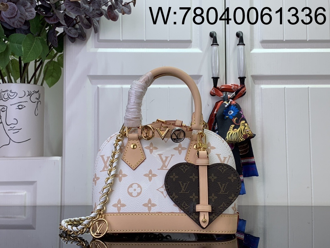 [88factory] 루이비통 알마 미니  LV 화이트 K00015 18*12*8cm