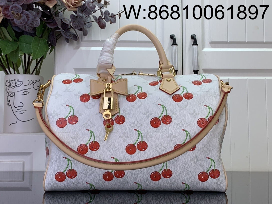 [88factory] 루이비통 LV x TM 스피디 소프트 반둘리에 30 M14238 17*30*21cm