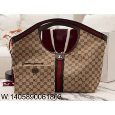 [JHL] 구찌 질리오 라지 토트백 베이지 브라운 853971 25.5*17.5*20cm