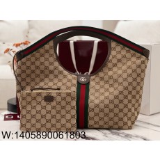 [JHL] 구찌 질리오 라지 토트백 베이지 브라운 853971 25.5*17.5*20cm