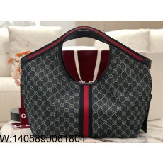 [JHL] 구찌 질리오 라지 토트백 블루 화이트 853971 25.5*17.5*20cm