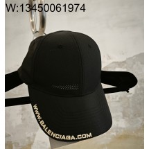 GTR공장 발렌시아가 25SS 사이트 링크 볼캡 모자 블랙