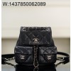 [JD] 샤넬 23P 듀마 백팩 미니 블랙 16.5*17.5*10cm