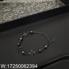 AGG 루이비통 LV 펄 팔찌 블랙 M1391A