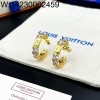 AGG 루이비통 Crystals 큐빅 귀걸이 골드
