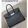 [장인의집] 에르메스 버킨 30 블랙 은장 togo