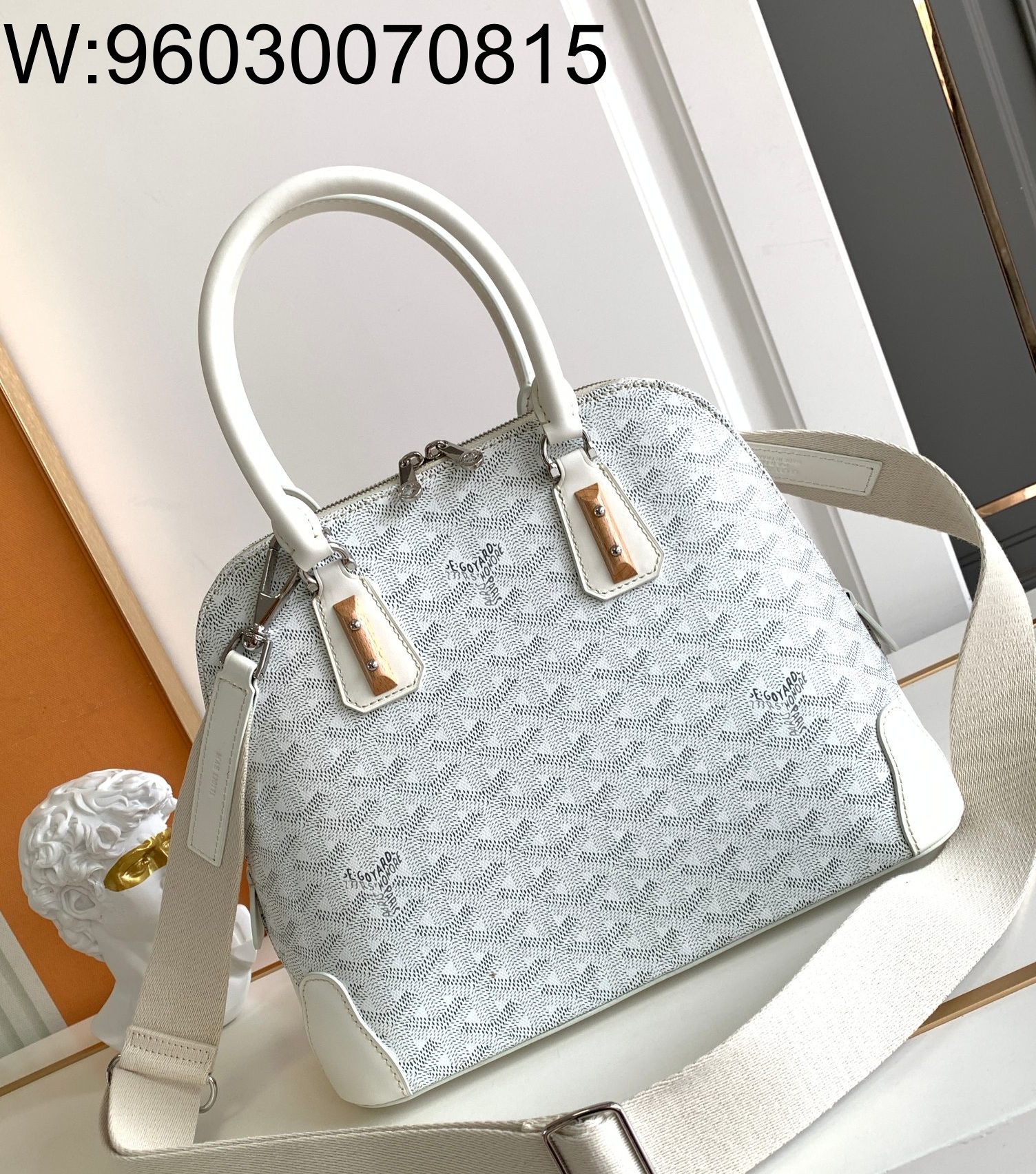 [리미티드] 고야드 방돔 백 29*13*22.5cm 화이트