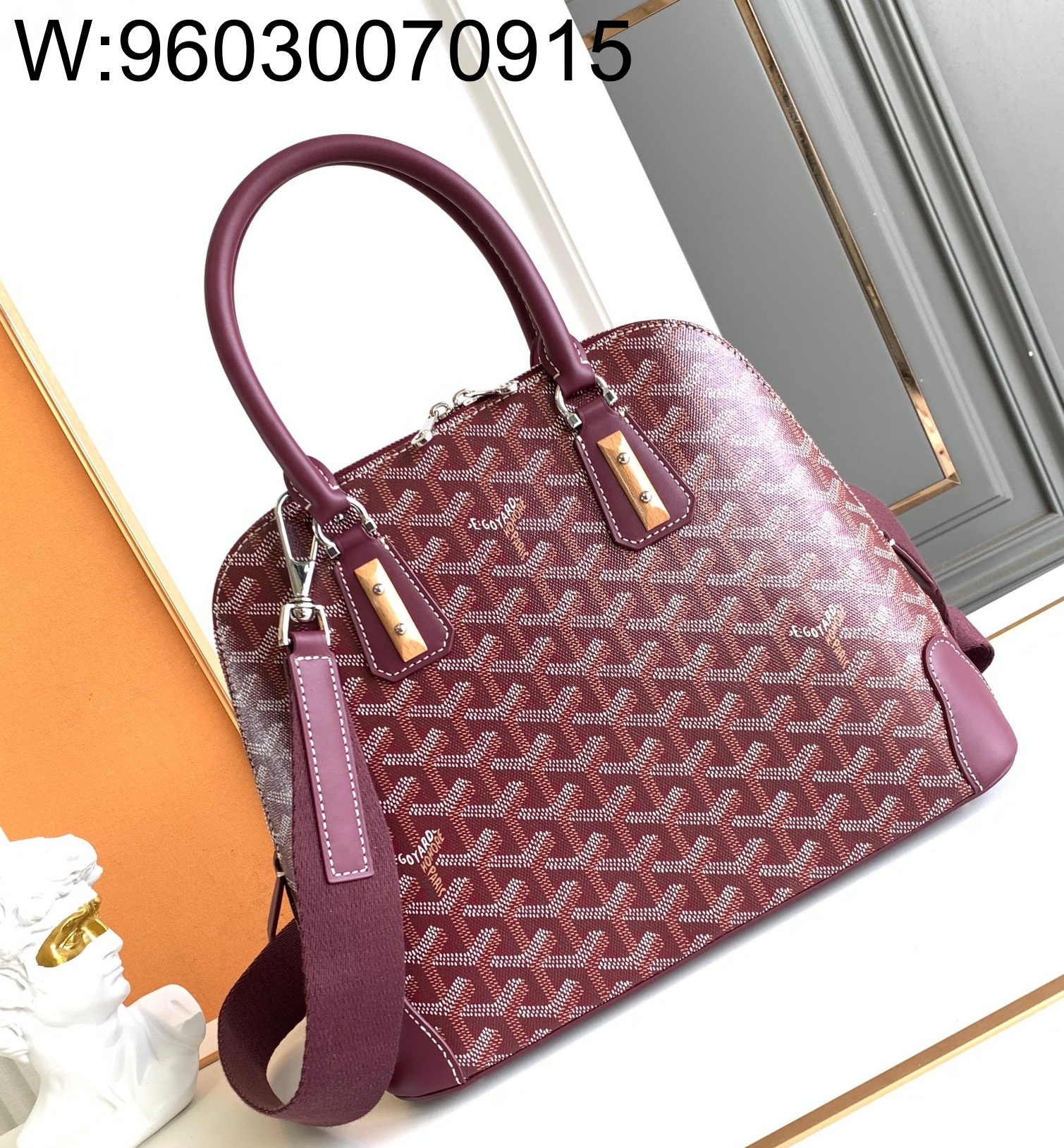 [리미티드] 고야드 방돔 백 29*13*22.5cm 와인