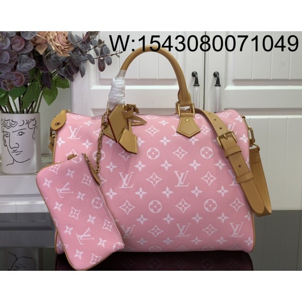 [88factory] 루이비통 P9 스피디 반둘리에 40 M13918 40*26*23cm 핑크