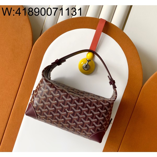 [리미티드] 고야드 toilet ecrue 화장실 백 와인 23*13*12cm