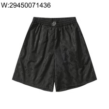 [흰] 루이비통 올 오버 모노그램 순색 반바지 블랙