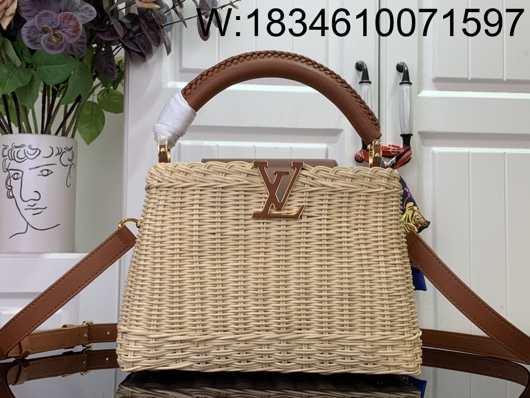 [88factory] 루이비통 카퓌신 BB M26004 27*9*18cm 브라운