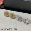 AGG 루이비통 LV 동그라미 큐빅 귀걸이 2컬러