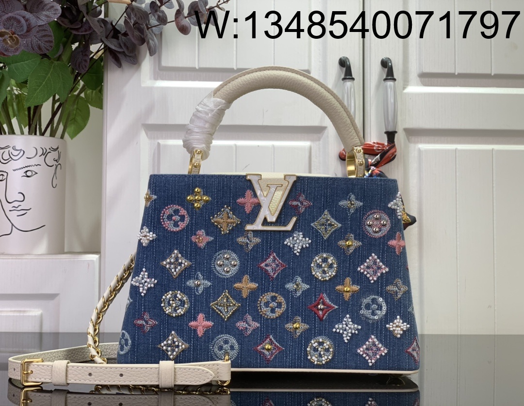 [88factory] 루이비통 카퓌신 BB M12947 27*18*9cm 아이보리