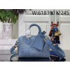 [88factory] 루이비통 스피디 18 반둘리에 N00208 12*10*18cm 데님 블루