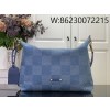 [88factory] 루이비통 배가본드 호보 N00202 35*12*38cm 데님 블루