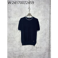 [사슬공장] 프라다 배색 라운드넥...