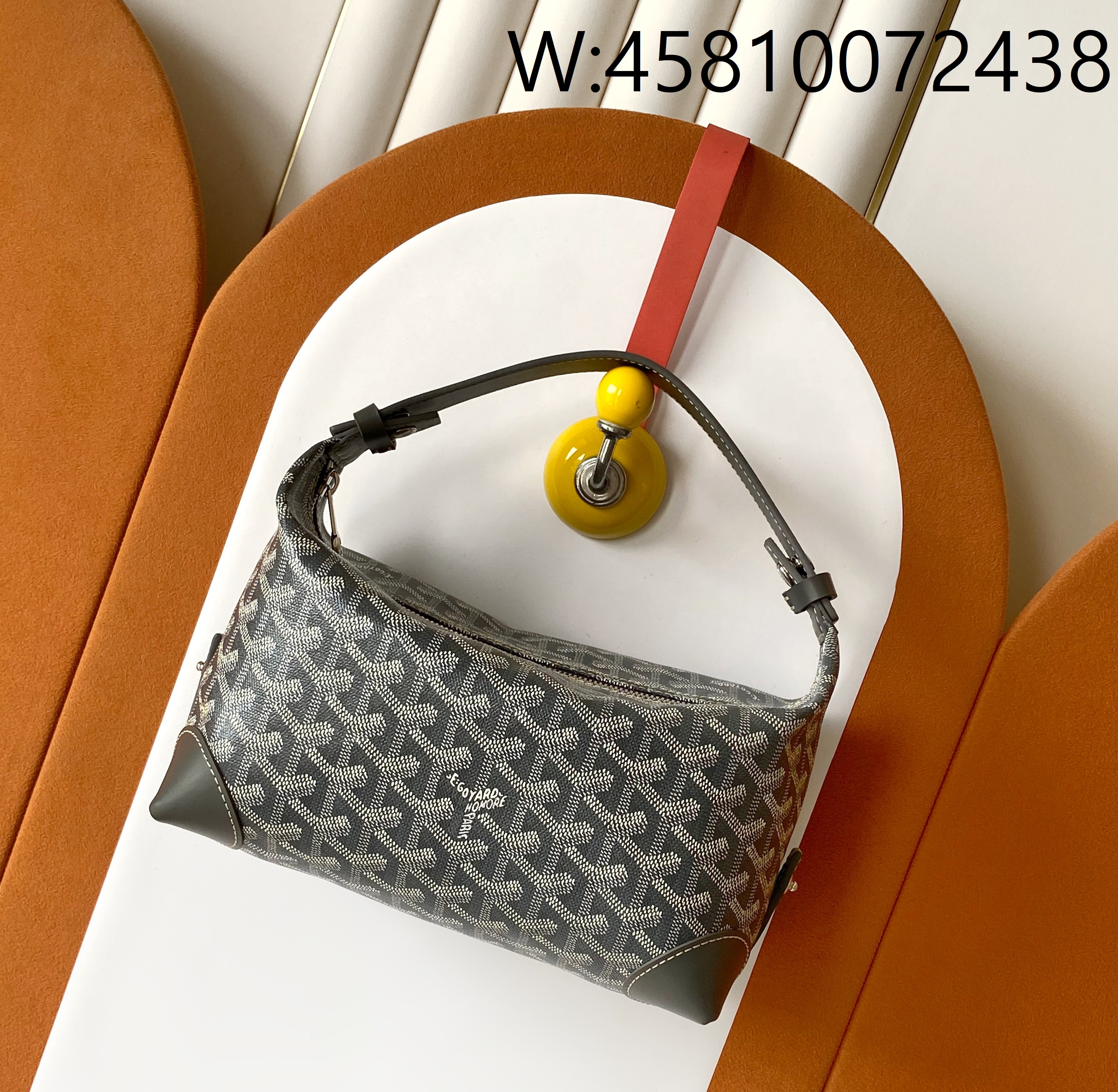 [리미티드] 고야드 toilet ecrue 화장실 백 그레이 23*13*12cm