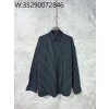 [사슬공장] 발렌시아가 SS25 스트라이프 긴팔 셔츠 블랙