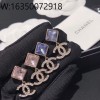 AGG 샤넬 CC로고 큐백 스퀘어 귀걸이 2컬러