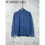 [사슬공장] 아미 FW24 레드 하트 캐쥬얼 데님 자켓 블루