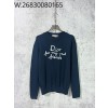 [사슬공장] 디올 SS25 DIOR AND HYLTON NEL 자수 니트 블루
