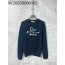 [사슬공장] 디올 SS25 DIOR AND HYLTON NEL 자수 니트 블루