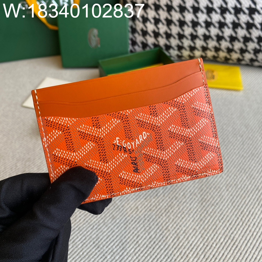 [리미티드] 고야드 생쉴피스 카드지갑 10.5*7cm 오랜지