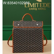[리미티드] 고야드 생레제르 백팩 34*15*37cm 브라운