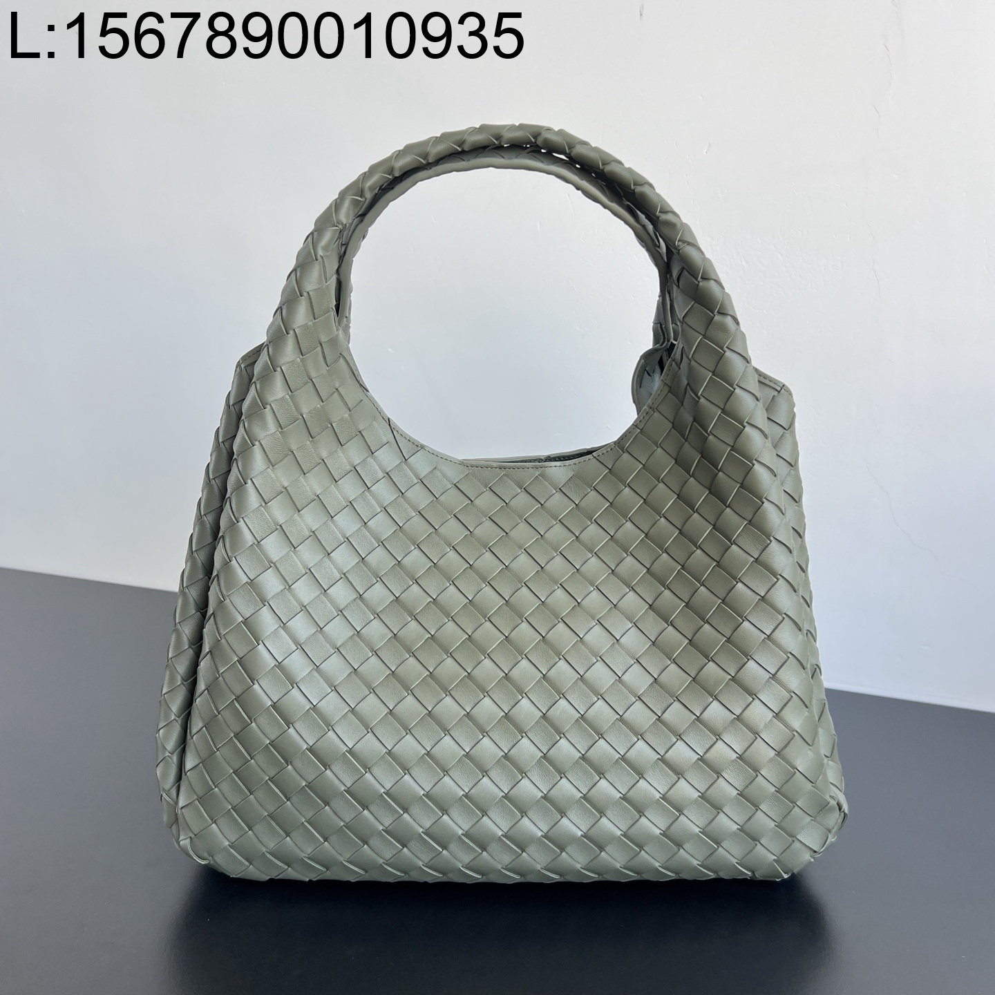징 팩토리 보테가베네타 캄파나 844250 39*25*18.5cm 회녹색