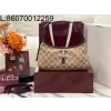 [JHL] 구찌 재키 슬림 스몰 숄더백 샌드 브라운 863137 27*13*3.5cm