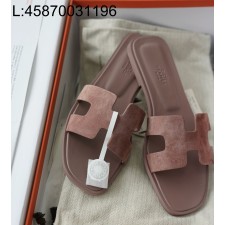 [AP공장] 에르메스 오란 샌들 슬리퍼 스웨이드 브라운