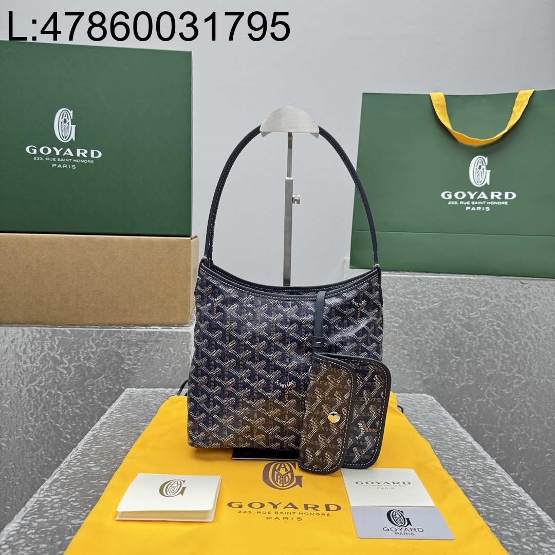  [카타공장, kata공장] 고야드 보헴 미니 호보 백 23*20*11cm 네이비