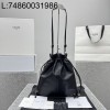 [카타공장, kata공장] 셀린느 크리스탈 파우치 램스킨 블랙 28*32*0.5cm