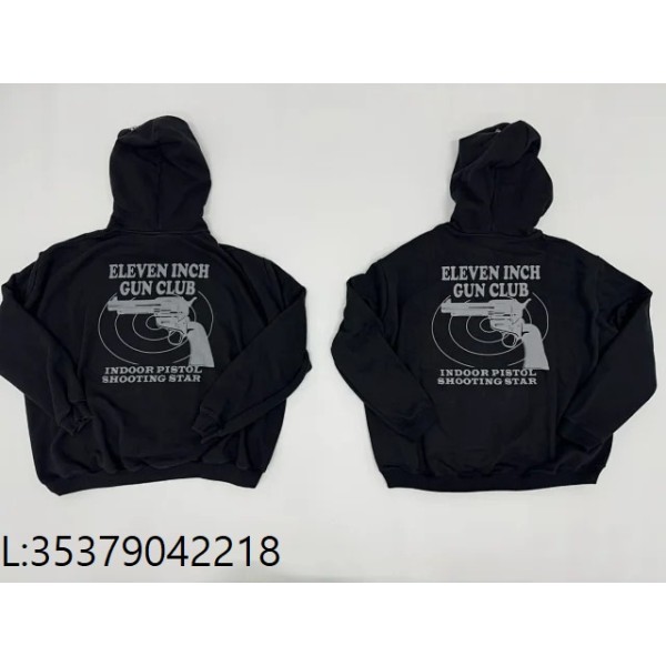 [사탄 셀러] 베트멍 VETEMENTS 2017 Eleven Inch GunClub Hoodie 후드티 블랙 웨이디안 주소