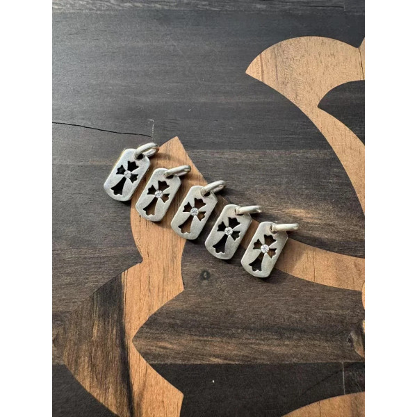 Chrome Hearts (추정) 크로스 오픈 십자가 925 실버 목걸이 펜던트
