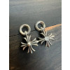Chrome Hearts 크롬하츠 십자가 펜던트 925실버 모산다이트
