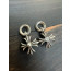 Chrome Hearts 크롬하츠 십자가 펜던트 925실버 모산다이트