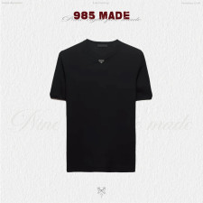 [985셀러] Prada (추정, Pra 26SS 언급) Prada 프라다 26SS 와플 조직 반팔 티셔츠