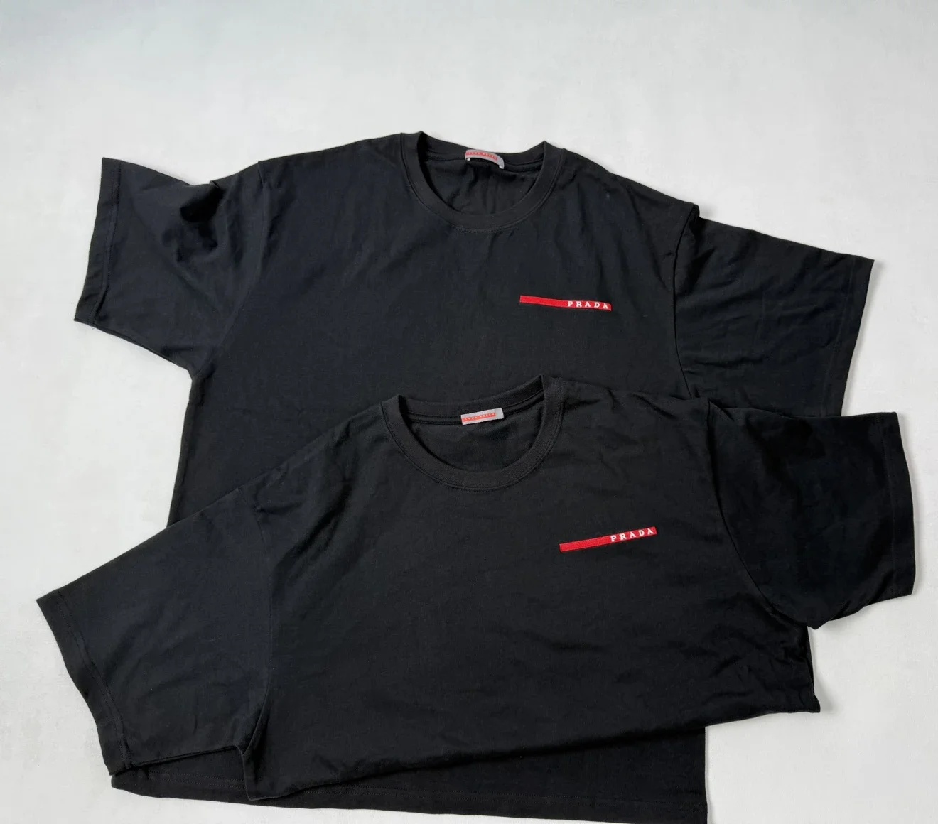 [hfs made]Prada 프라다 레드라벨 루나로사 반팔 티셔츠