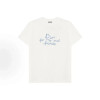 [크리스셀러] Dior 디올 25ss 자수 레터링 화이트 반팔 티셔츠