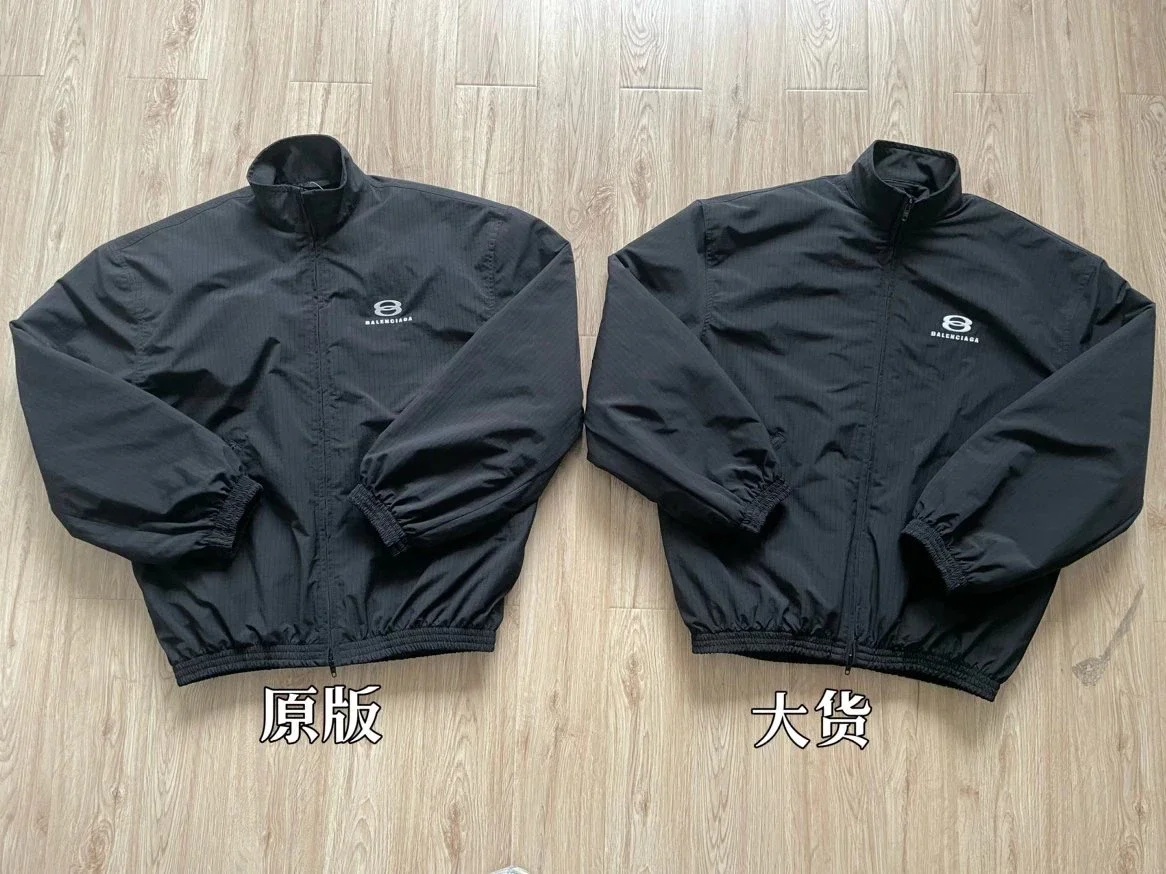 [사탄셀러] Balenciaga 발렌시아가 코쿤핏 체크 방풍 누빔 패딩 점퍼